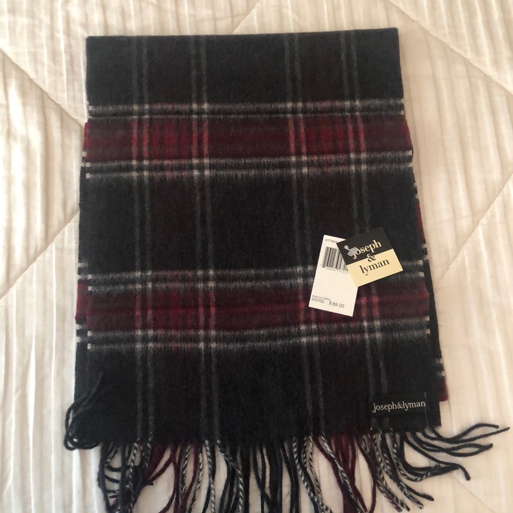 Men’s cashmere scarf